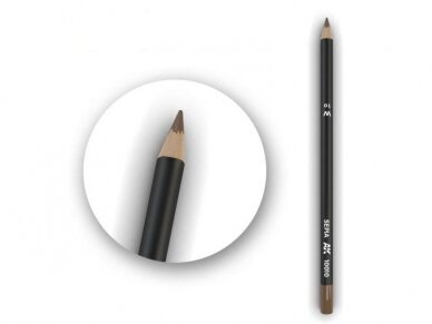 AK Interactive - Sepia Weathering Pencil (pliiats), AK10010 1 AK Interactive - Sepia Weathering Pencil (pliiats), AK10010 1