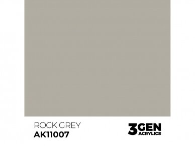 AK Interactive - Rock Grey - standard 3rd generation Акриловые краски, 17ml, AK11007 1 AK Interactive - Rock Grey - standard 3rd generation Акриловые краски, 17ml, AK11007 1