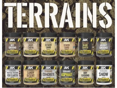 AK Interactive - Small Railroad Ballast, AK8256 4 AK Interactive - Small Railroad Ballast, AK8256 4