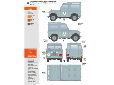 AK Interactive - Land Rover 88 Series IIA Station Wagon, 1/35, AK35013 17