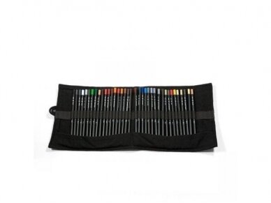AK Interactive - WEATHERING PENCILS FULL RANGE CLOTH CASE 37 Watercolor Pencils (Komplektā 37 zīmuļi), AK10048 2 AK Interactive - WEATHERING PENCILS FULL RANGE CLOTH CASE 37 Watercolor Pencils (Komplektā 37 zīmuļi), AK10048 2