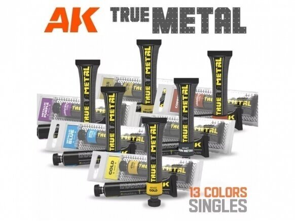 AK Interactive - TRUE METAL STEEL Краски на восковой основе, AK457 4 AK Interactive - TRUE METAL STEEL Краски на восковой основе, AK457 4