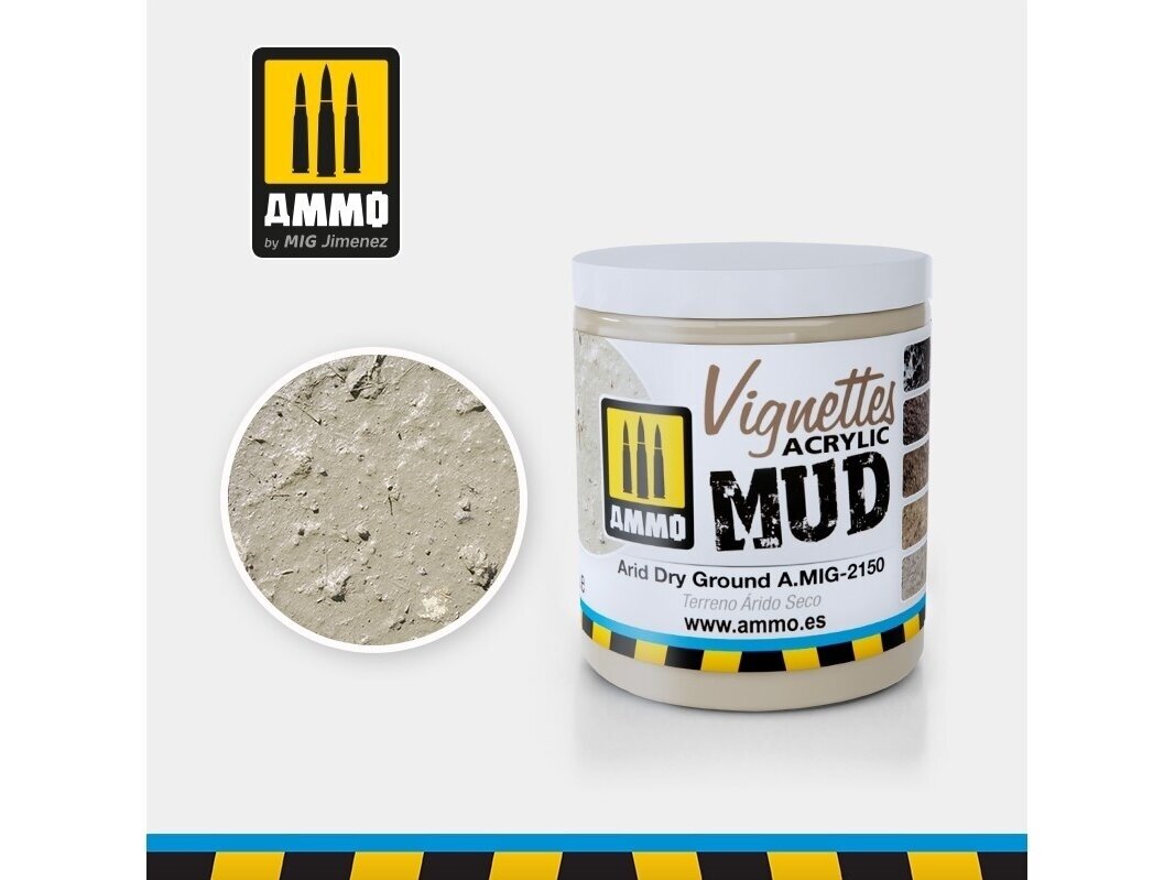 AMMO MIG - Akrüülmuda ARID DRY GROUND, 100ml, 2150 AMMO MIG - Akrüülmuda ARID DRY GROUND, 100ml, 2150