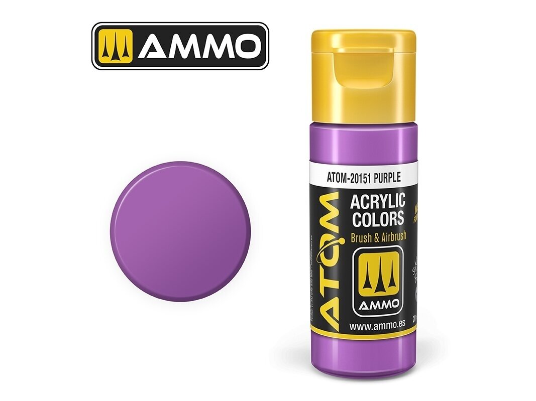 AMMO MIG - ATOM Акриловые Purple, 20ml, 20151