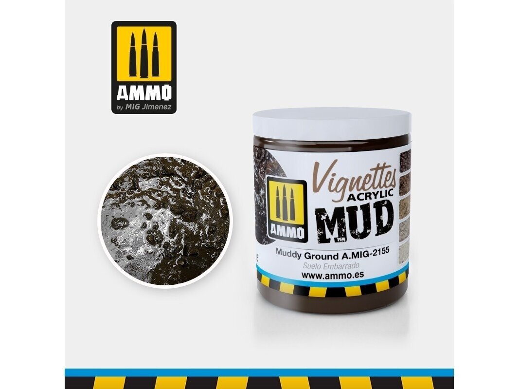 AMMO MIG - Acrylic mud MUDDY GROUND, 100ml, 2155