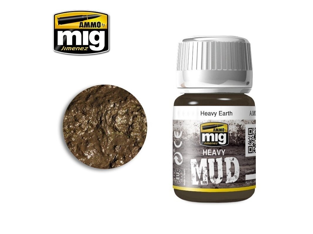AMMO MIG - Novecošanas līdzeklis MUD - HEAVY EARTH, 35ml, 1704 AMMO MIG - Novecošanas līdzeklis MUD - HEAVY EARTH, 35ml, 1704