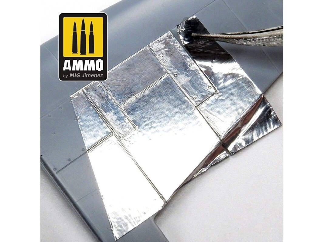 AMMO MIG - ALUMINIUM SHEETS 280x195 mm, 8247 4 AMMO MIG - ALUMINIUM SHEETS 280x195 mm, 8247 4