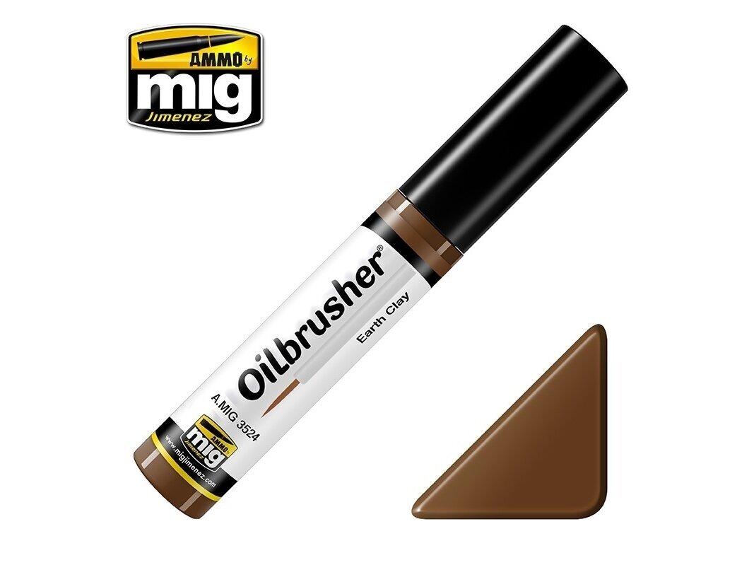AMMO MIG - Эффект старения Oilbrusher - EARTH CLAY, 3524 AMMO MIG - Эффект старения Oilbrusher - EARTH CLAY, 3524