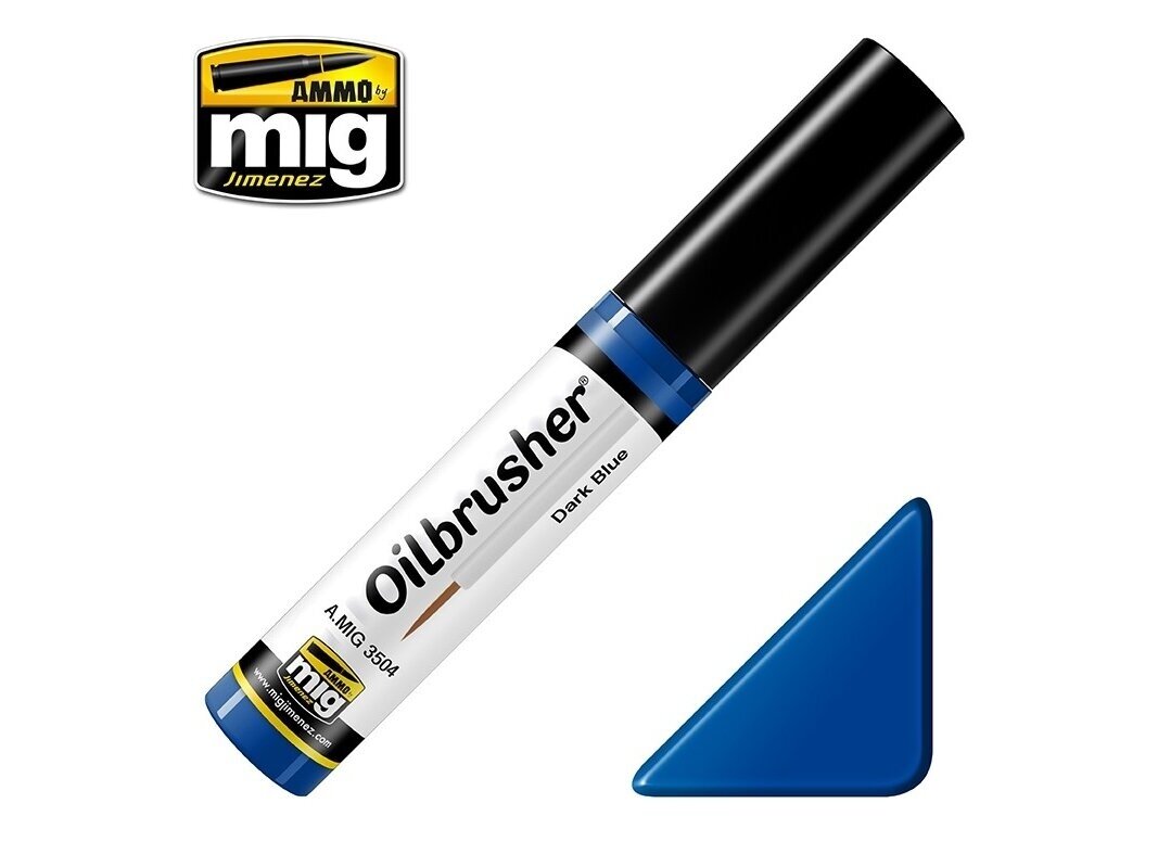 AMMO MIG - Эффект старения Oilbrusher - DARK BLUE, 3504 AMMO MIG - Эффект старения Oilbrusher - DARK BLUE, 3504