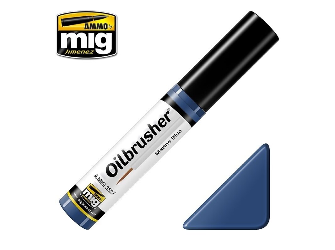 AMMO MIG - Weathering product Oilbrusher - MARINE BLUE, 3527 AMMO MIG - Weathering product Oilbrusher - MARINE BLUE, 3527