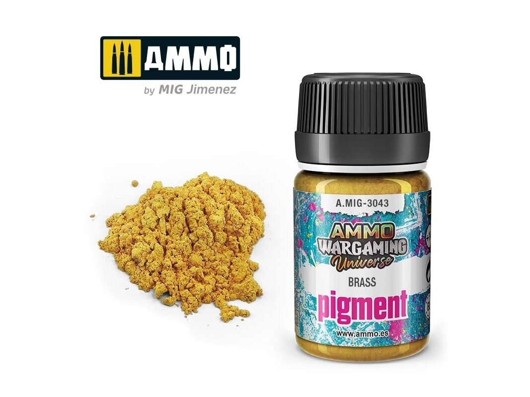 AMMO MIG - Pigment Brass, 35ml, 3043