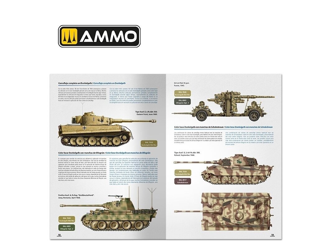 AMMO MIG - How to Paint Mid WWII German Tanks (FEB 1943 - SEP 1944), 6303 4 AMMO MIG - How to Paint Mid WWII German Tanks (FEB 1943 - SEP 1944), 6303 4