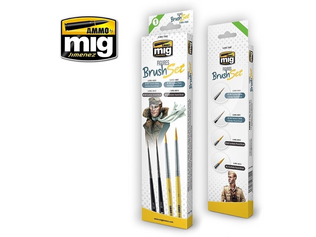 AMMO MIG - Otiņa komplekts figūriņām, 7600 AMMO MIG - Otiņa komplekts figūriņām, 7600
