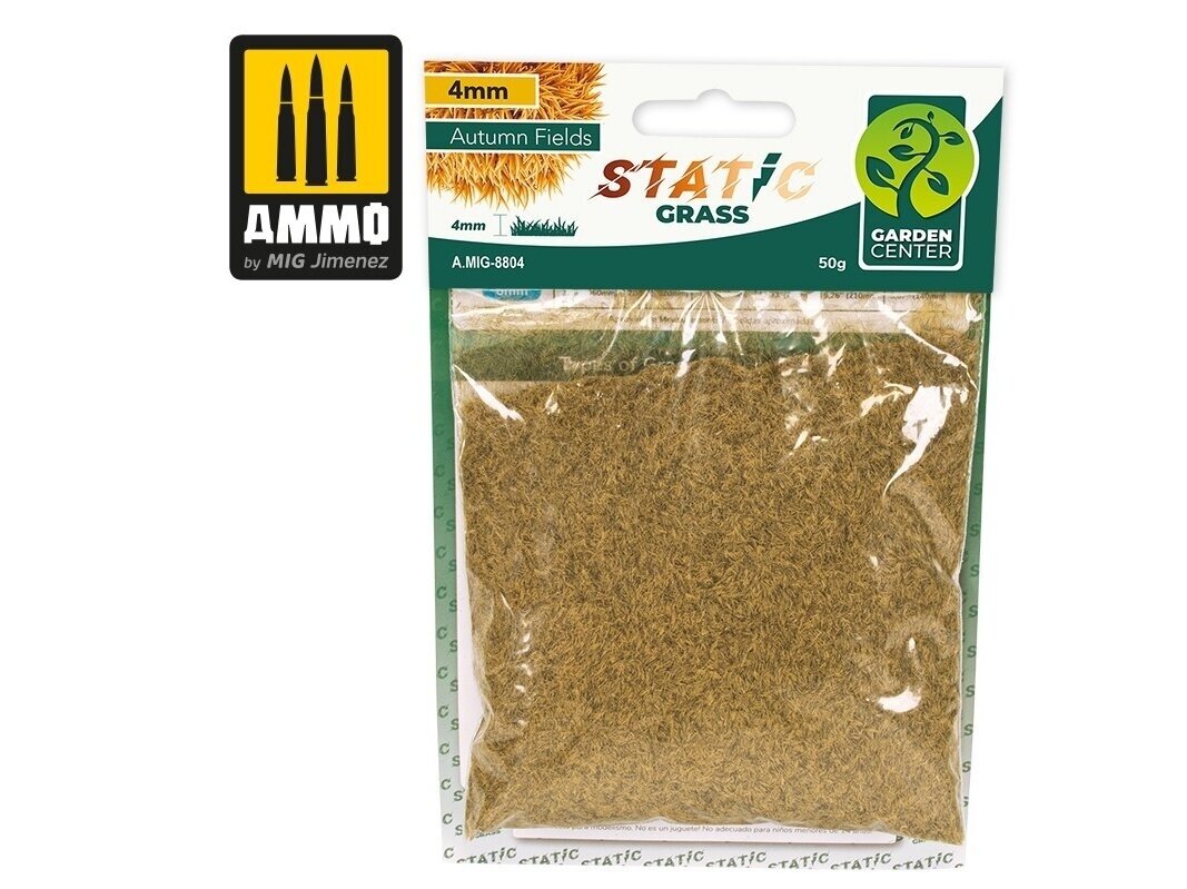 AMMO MIG - Statiskā zāle AUTUMN FIELDS – 4mm, 8804 AMMO MIG - Statiskā zāle AUTUMN FIELDS – 4mm, 8804