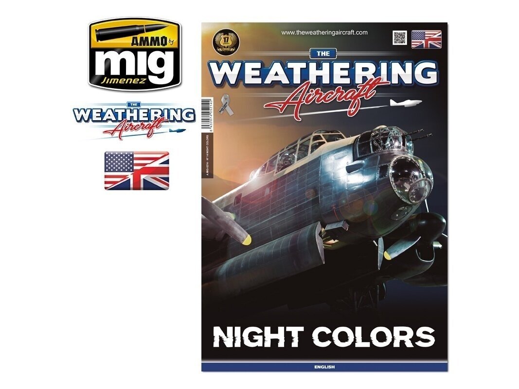 AMMO MIG - The Weathering Aircraft 14. Night Colors (English), 5214 AMMO MIG - The Weathering Aircraft 14. Night Colors (English), 5214