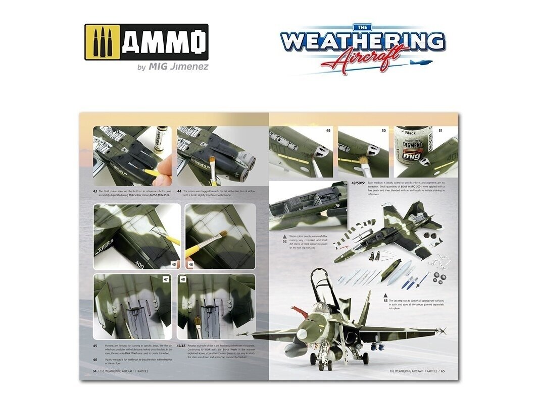 AMMO MIG - The Weathering Aircraft 16. Rarities (English), 5216 8 AMMO MIG - The Weathering Aircraft 16. Rarities (English), 5216 8