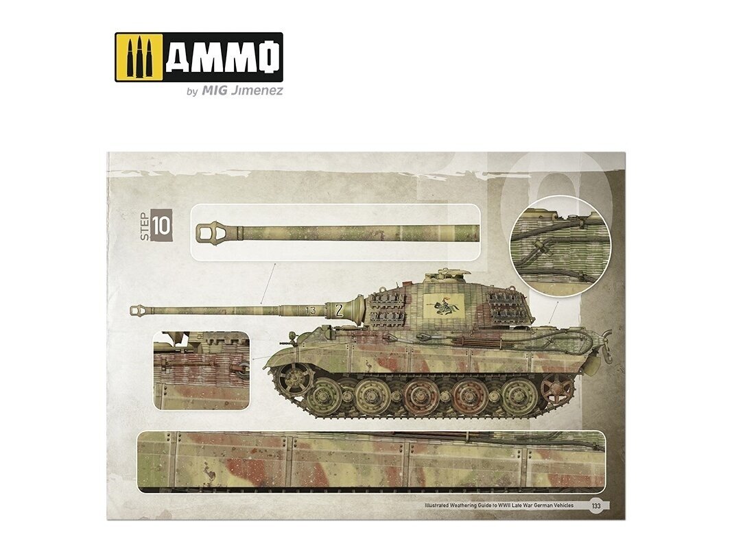 AMMO MIG - ILLUSTRATED GUIDE OF WWII LATE GERMAN VEHICLES (English, Spanish), 6015 6 AMMO MIG - ILLUSTRATED GUIDE OF WWII LATE GERMAN VEHICLES (English, Spanish), 6015 6