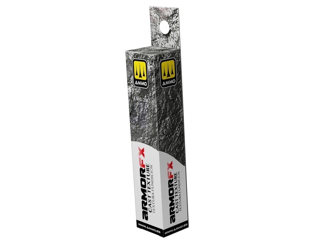 AMMO MIG - ArmorFx Cast Texture („ArmorFx“ liejimo tekstūra), 20ml, 2063 AMMO MIG - ArmorFx Cast Texture („ArmorFx“ liejimo tekstūra), 20ml, 2063