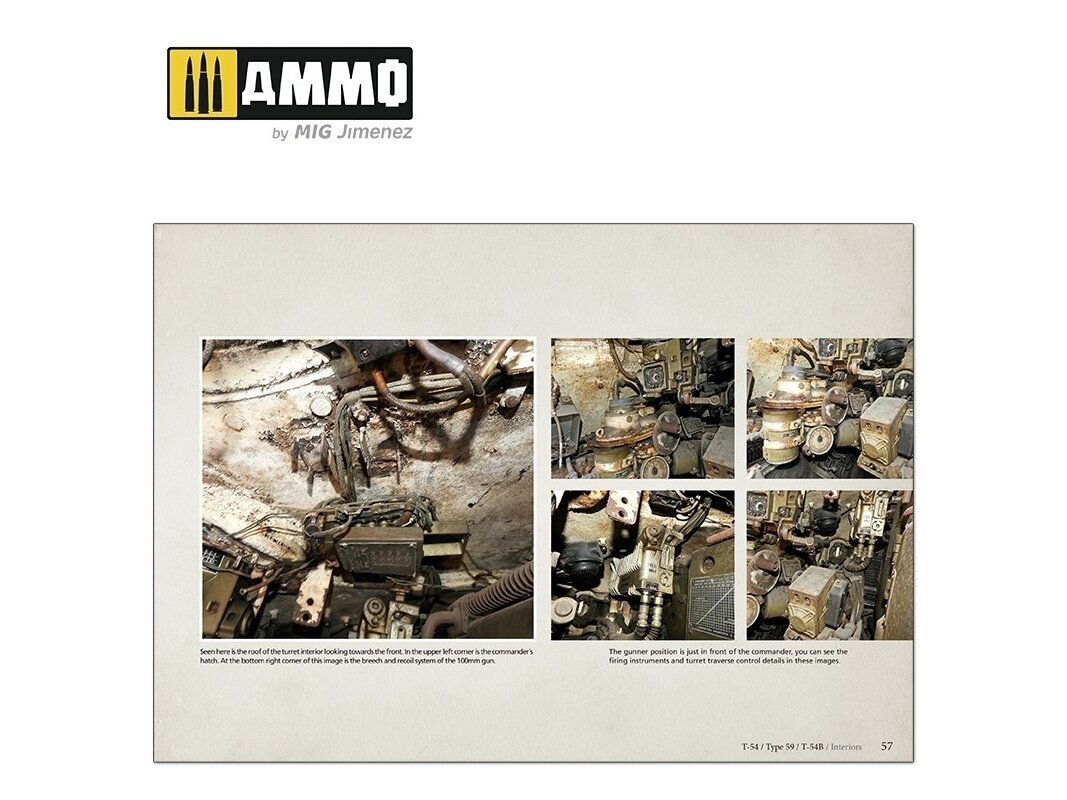 AMMO MIG - T-54/Type 59 - VISUAL MODELERS GUIDE (English), 6032 11 AMMO MIG - T-54/Type 59 - VISUAL MODELERS GUIDE (English), 6032 11