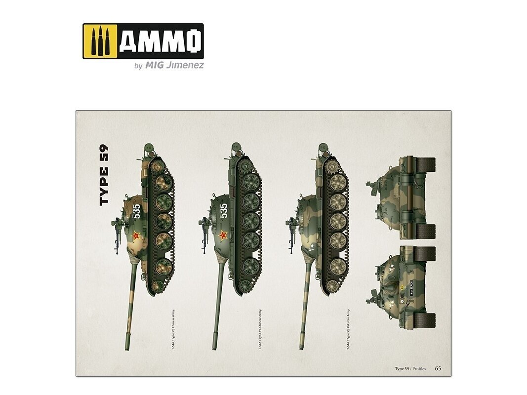 AMMO MIG - T-54/Type 59 - VISUAL MODELERS GUIDE (English), 6032 12 AMMO MIG - T-54/Type 59 - VISUAL MODELERS GUIDE (English), 6032 12