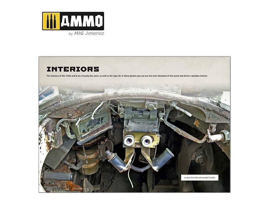 AMMO MIG - T-54/Type 59 - VISUAL MODELERS GUIDE (English), 6032 8