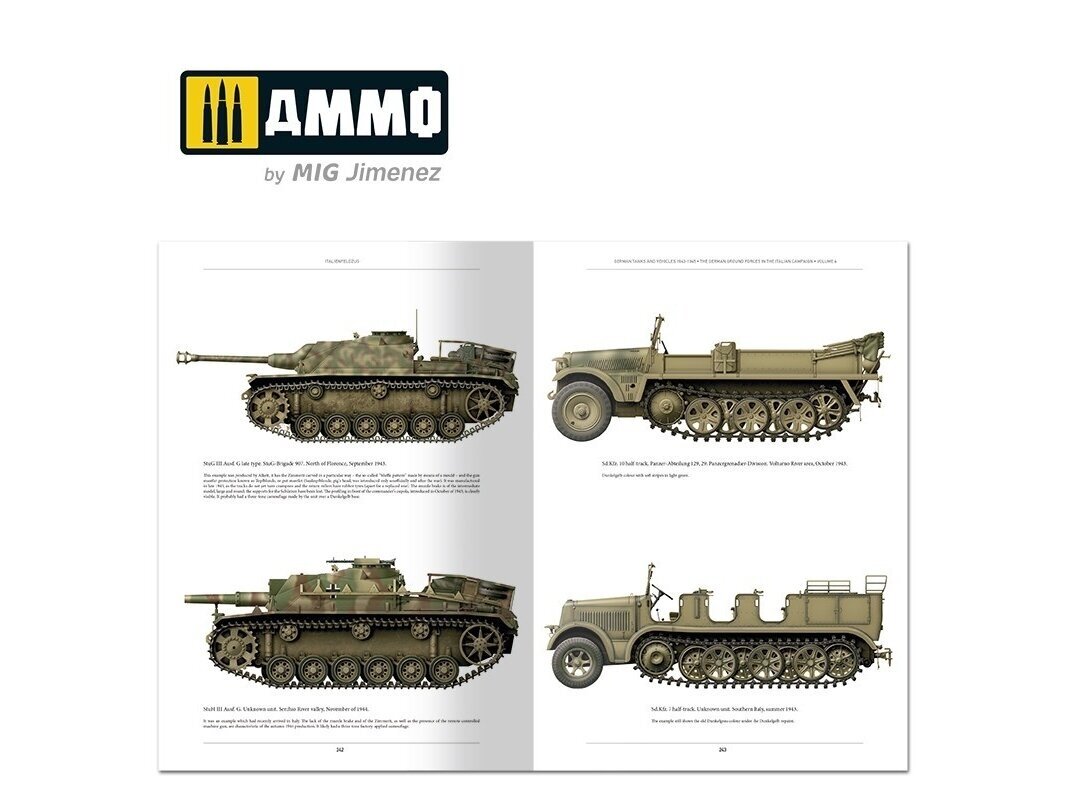AMMO MIG - ITALIENFELDZUG – German Tanks and Vehicles 1943-1945 Vol. 4 (English), 6267 4 AMMO MIG - ITALIENFELDZUG – German Tanks and Vehicles 1943-1945 Vol. 4 (English), 6267 4