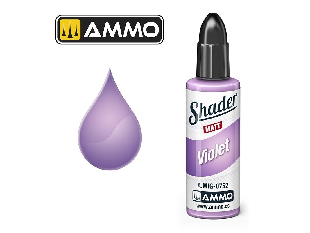 AMMO MIG - MATT SHADER paint Violet, 10 ml, 0752