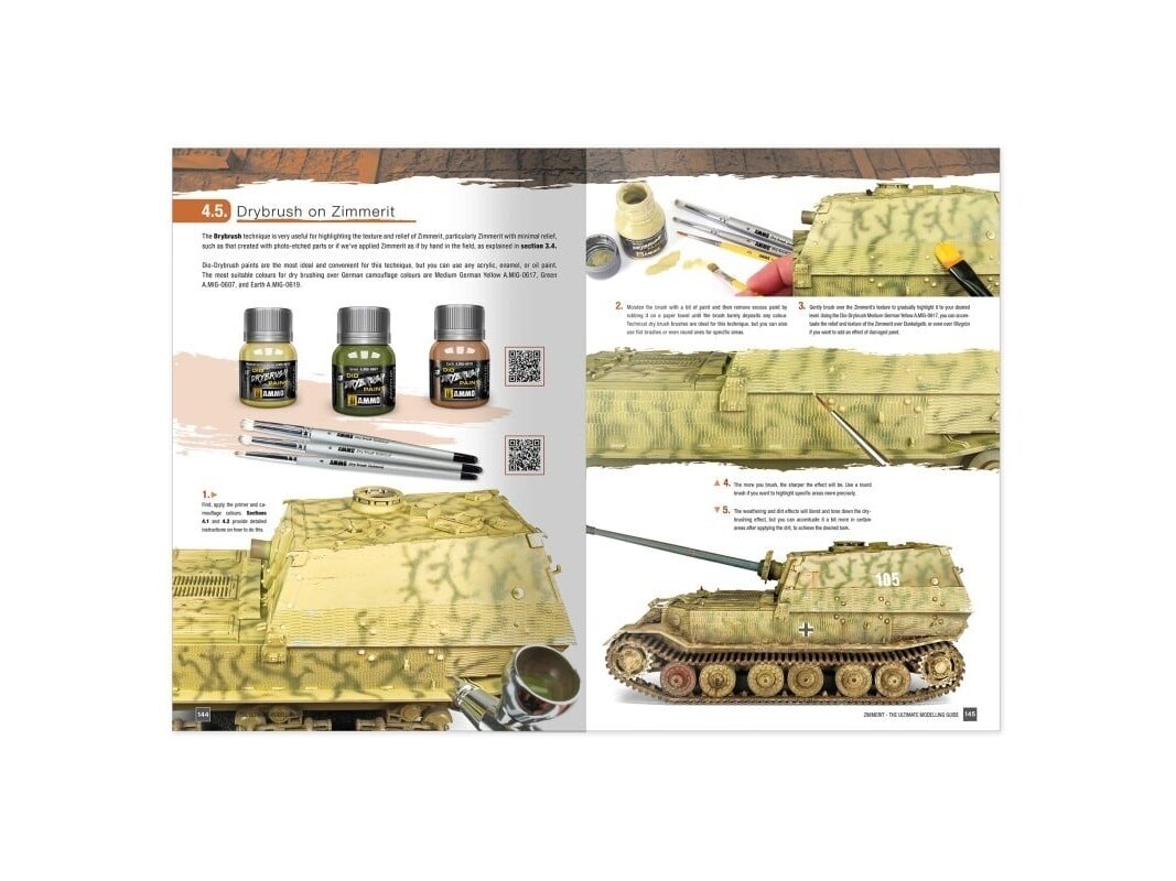 AMMO MIG - ZIMMERIT The Ultimate Modeling Guide (English), 6311 7