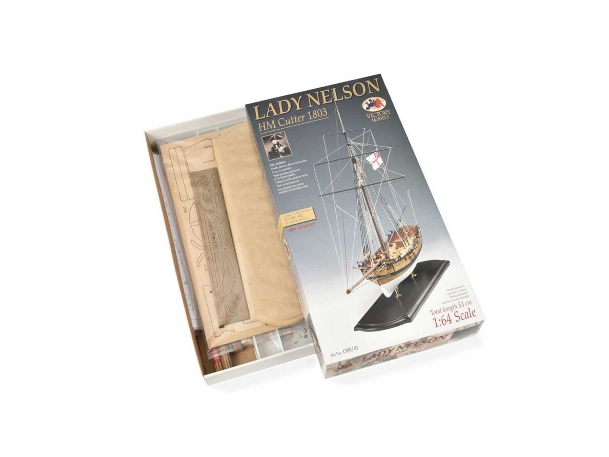 Amati - HM Cutter 1803 Lady Nelson, 1/64, B1300,01 2 Amati - HM Cutter 1803 Lady Nelson, 1/64, B1300,01 2