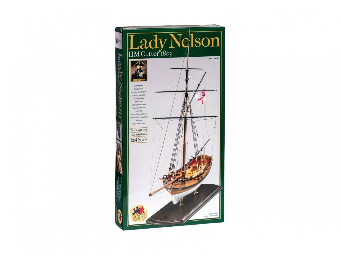 Amati - HM Cutter 1803 Lady Nelson, 1/64, B1300,01