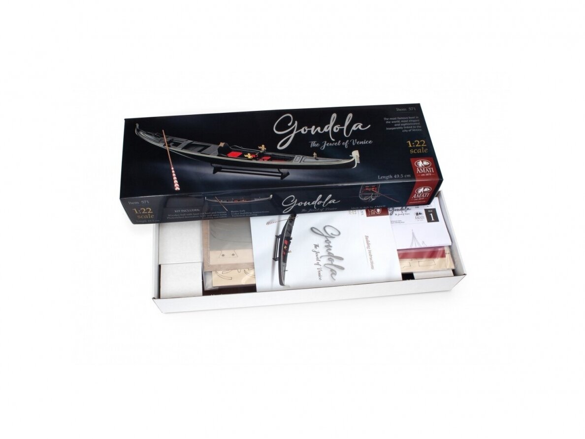 Amati - Venetian Gondola, 1/22, A571 1 Amati - Venetian Gondola, 1/22, A571 1
