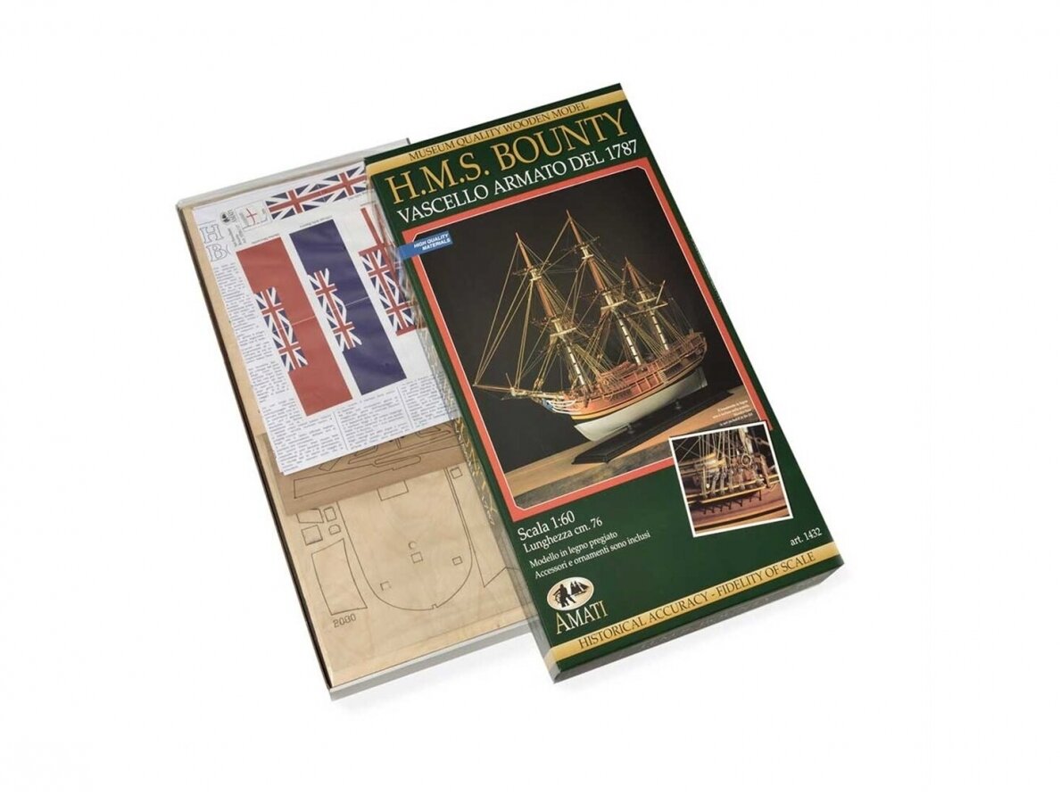 Amati - H.M.S. Bounty, 1/60, B1432 1 Amati - H.M.S. Bounty, 1/60, B1432 1