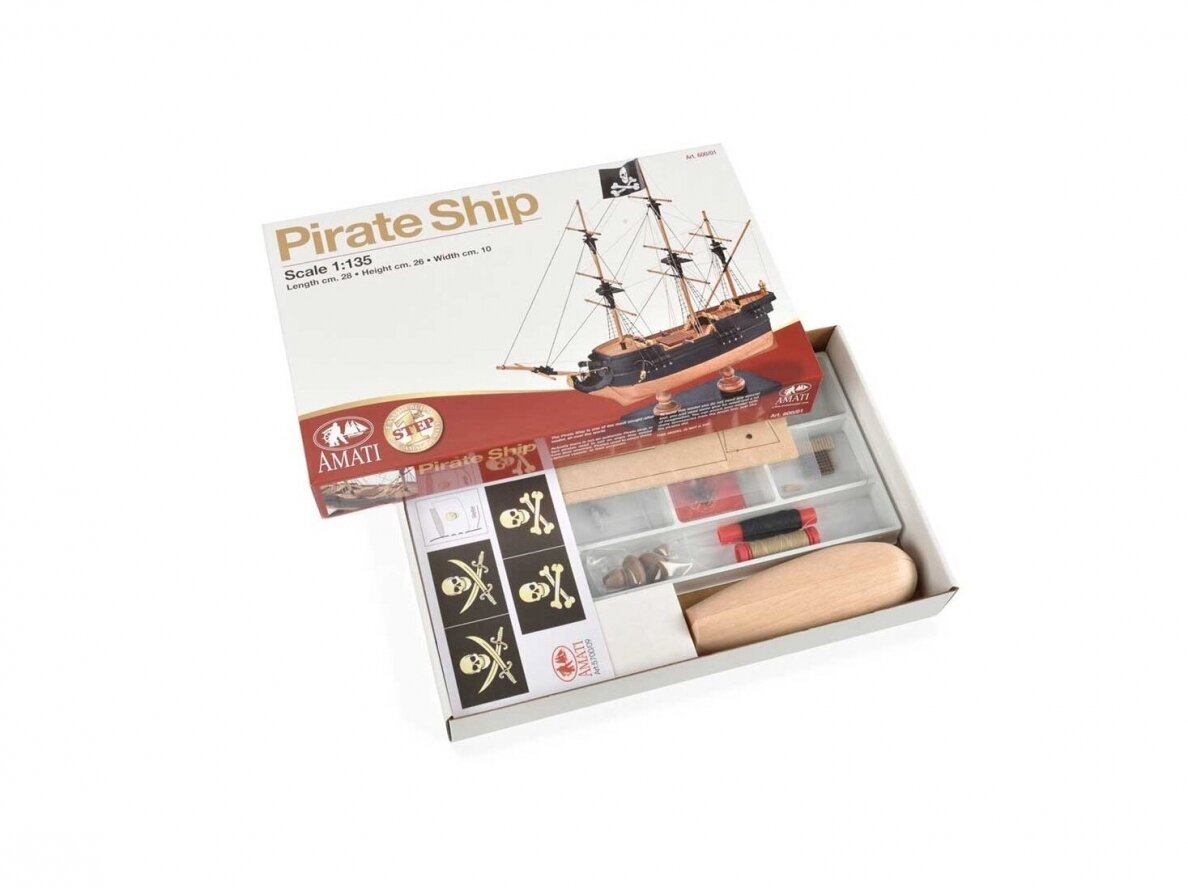 Amati - Pirate Ship - First Step, 1/135, A600,01 1 Amati - Pirate Ship - First Step, 1/135, A600,01 1