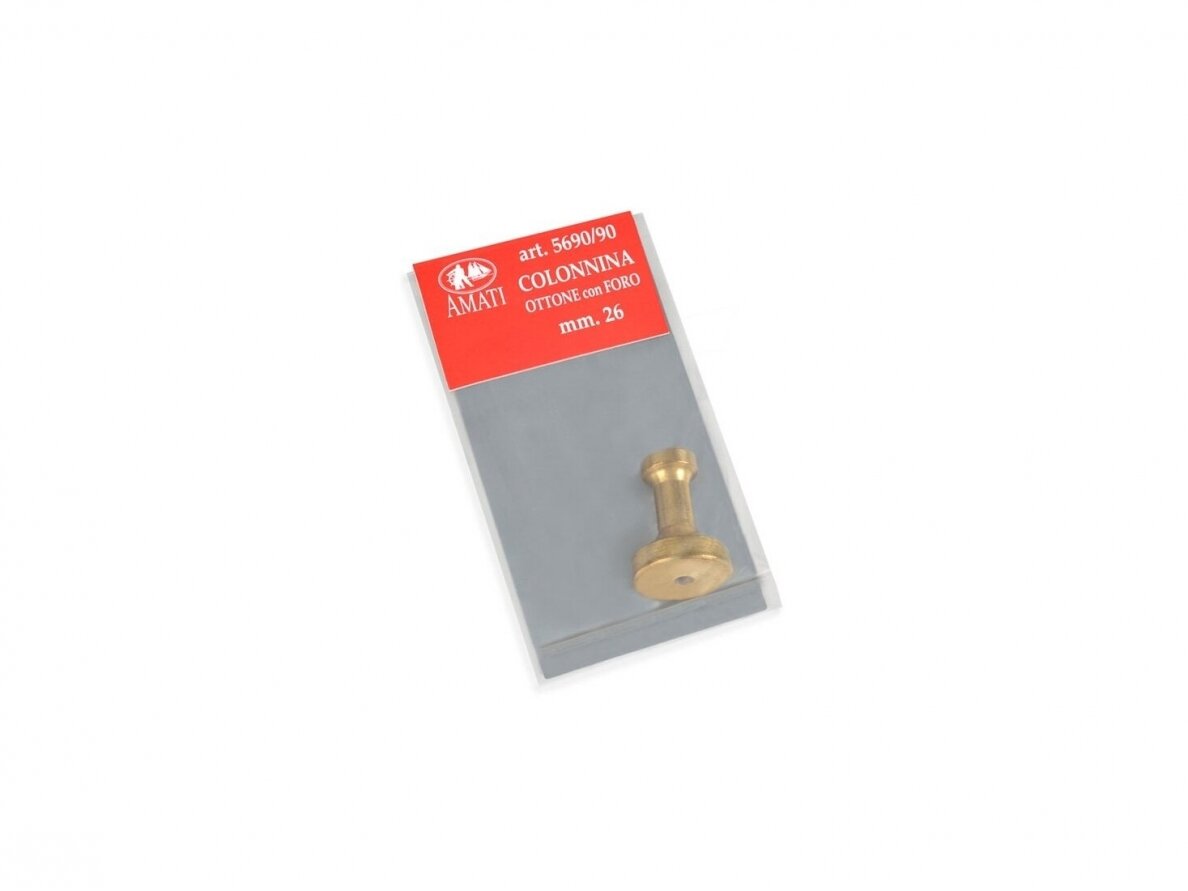 Amati - Brass pedestals h. mm 26, B5690,90 Amati - Brass pedestals h. mm 26, B5690,90