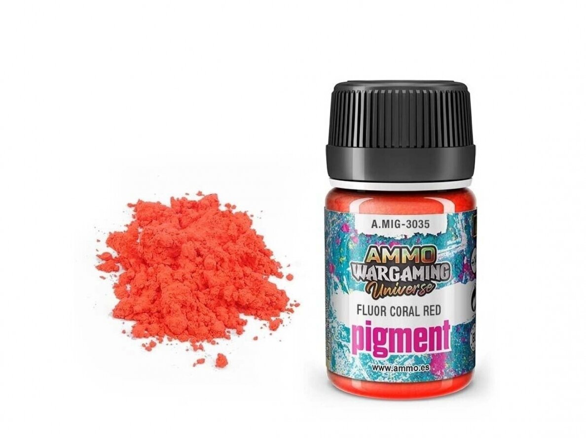 AMMO MIG - Pigment Coral Red, 35ml, 3035 1