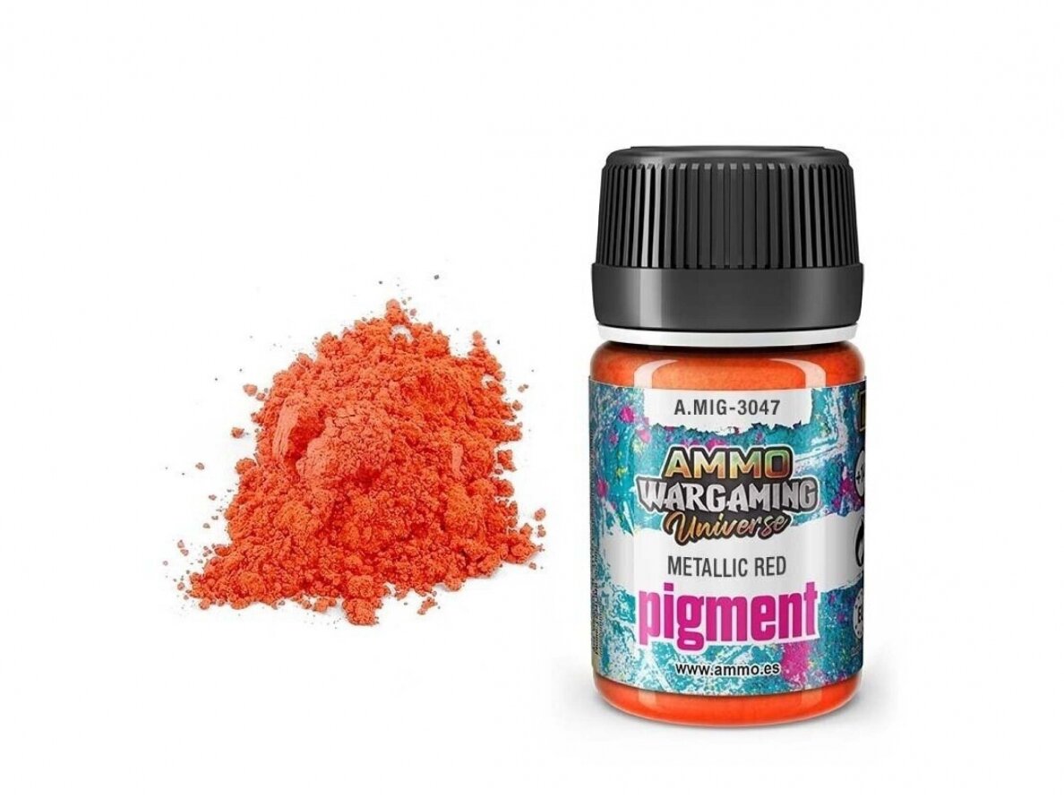 AMMO MIG - Pigments Metallic Red, 35ml, 3047 1