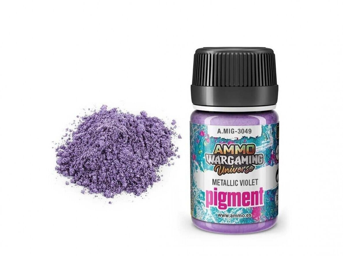 AMMO MIG - Pigment Metallic Violet, 35ml, 3049 1 AMMO MIG - Pigment Metallic Violet, 35ml, 3049 1
