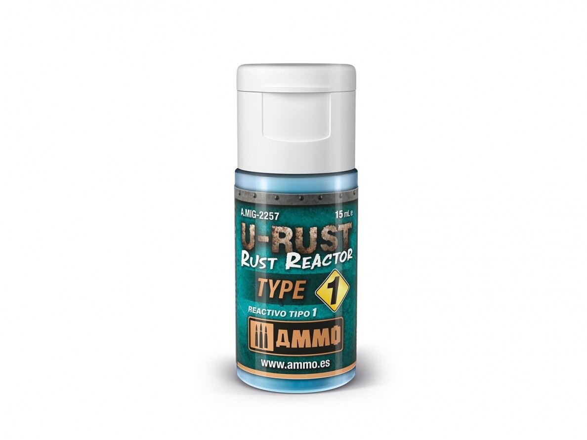 AMMO MIG - Эффект старения Rust Reactor Type 1, 15ml, 2257 AMMO MIG - Эффект старения Rust Reactor Type 1, 15ml, 2257