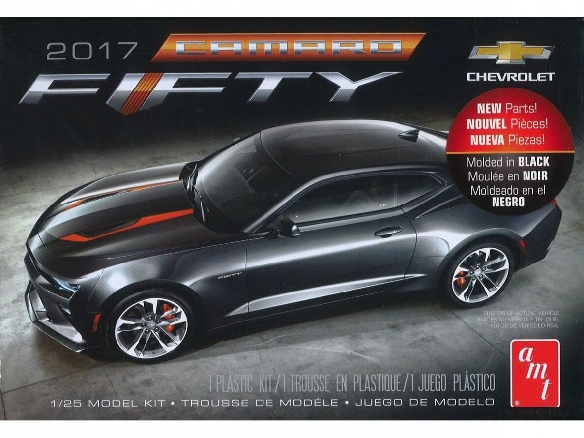 AMT - 2017 Camaro 50th Anniversary, 1/25, 01035 AMT - 2017 Camaro 50th Anniversary, 1/25, 01035