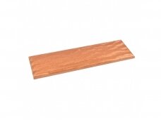Amati - Wooden varnished baseboards cm.50x15x2, B5695,50