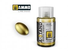 AMMO MIG - A-Stand dažai Polished Brass (metalikas), 30 ml, 2308