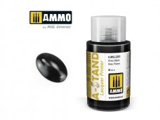 AMMO MIG - A-Stand Грунтовка Gloss Black Base Primer, 30ml, 2351