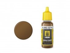 AMMO MIG - Акриловые краски FS-30118 Marrone Mimetico 1, 17ml, 0274