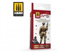 AMMO MIG - Acrylic paint set WWII US PARATROOPERS UNIFORMS, 7039