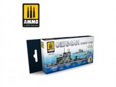 AMMO MIG - Akrilinių dažų rinkinys German U-Boat WWII, 7258
