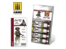 AMMO MIG - Akrilinių dažų rinkinys IDF UNIFORMS, 7030