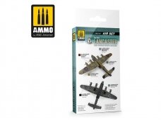 AMMO MIG - Akrilinių dažų rinkinys AVRO Lancaster and Others Night Bombers, 7252