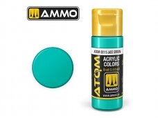 AMMO MIG - ATOM Акриловые Jade Green, 20ml, 20115
