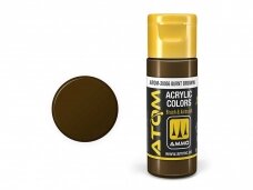 AMMO MIG - ATOM Акриловые Burnt Brown, 20ml, 20056