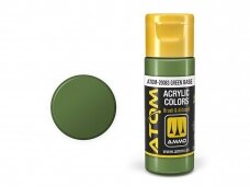 AMMO MIG - ATOM Акриловые Green Base, 20ml, 20083